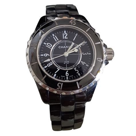 montre chanel femme j12 noire